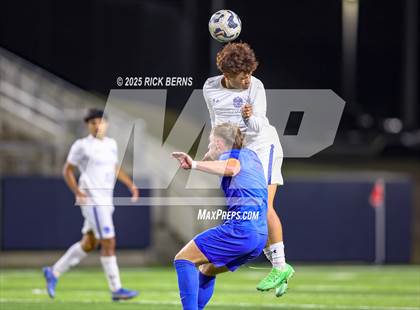 Thumbnail 2 in Grand Oaks vs Dekaney (UIL 6A D2 Soccer Bi-District Playoffs) photogallery.