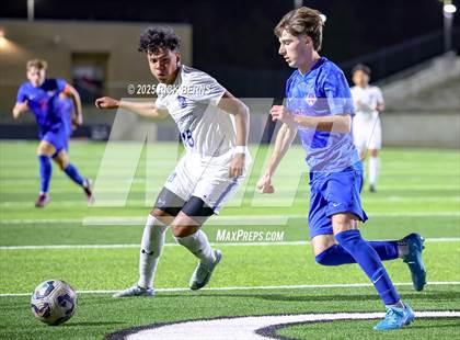 Thumbnail 1 in Grand Oaks vs Dekaney (UIL 6A D2 Soccer Bi-District Playoffs) photogallery.