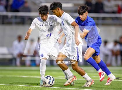 Thumbnail 1 in Grand Oaks vs Dekaney (UIL 6A D2 Soccer Bi-District Playoffs) photogallery.