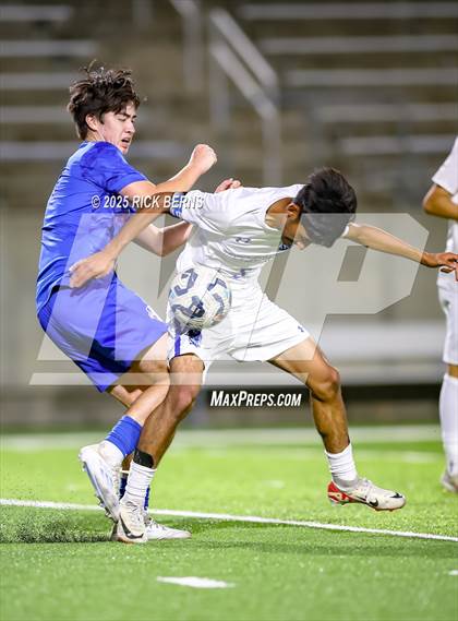Thumbnail 3 in Grand Oaks vs Dekaney (UIL 6A D2 Soccer Bi-District Playoffs) photogallery.