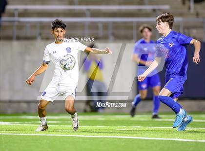 Thumbnail 1 in Grand Oaks vs Dekaney (UIL 6A D2 Soccer Bi-District Playoffs) photogallery.