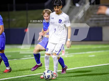 Thumbnail 3 in Grand Oaks vs Dekaney (UIL 6A D2 Soccer Bi-District Playoffs) photogallery.