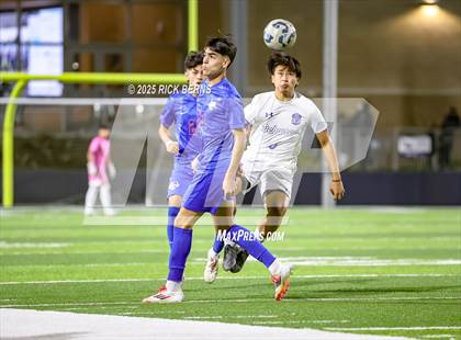 Thumbnail 2 in Grand Oaks vs Dekaney (UIL 6A D2 Soccer Bi-District Playoffs) photogallery.