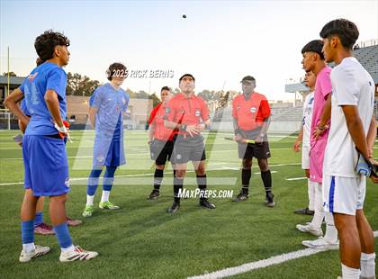Thumbnail 1 in Grand Oaks vs Dekaney (UIL 6A D2 Soccer Bi-District Playoffs) photogallery.