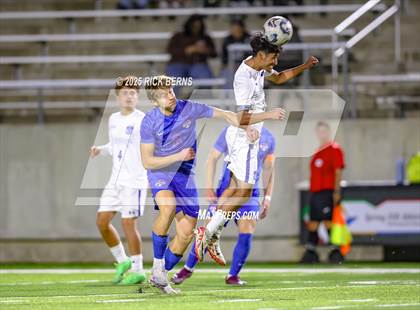 Thumbnail 1 in Grand Oaks vs Dekaney (UIL 6A D2 Soccer Bi-District Playoffs) photogallery.