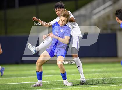 Thumbnail 3 in Grand Oaks vs Dekaney (UIL 6A D2 Soccer Bi-District Playoffs) photogallery.
