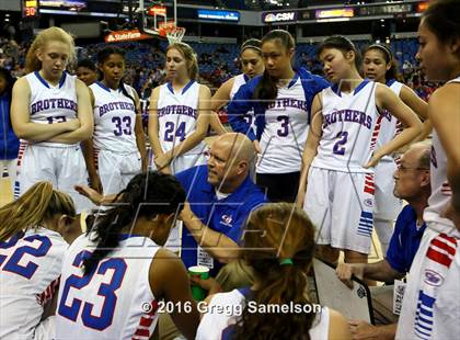 Thumbnail 1 in Rio Linda vs Christian Brothers (CIF SJS D3 Final) photogallery.