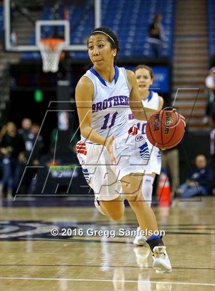 Thumbnail 1 in Rio Linda vs Christian Brothers (CIF SJS D3 Final) photogallery.