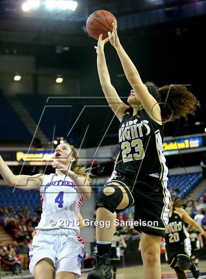 Thumbnail 3 in Rio Linda vs Christian Brothers (CIF SJS D3 Final) photogallery.