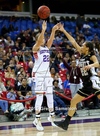 Thumbnail 3 in Rio Linda vs Christian Brothers (CIF SJS D3 Final) photogallery.