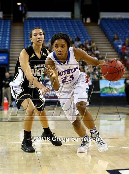 Thumbnail 3 in Rio Linda vs Christian Brothers (CIF SJS D3 Final) photogallery.