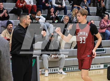 Thumbnail 2 in Elmira vs Mount Vernon (NYSPHSAA Class AAA Regional Semifinal) photogallery.