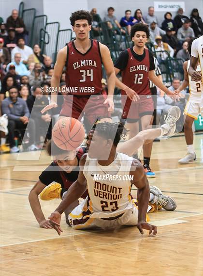 Thumbnail 1 in Elmira vs Mount Vernon (NYSPHSAA Class AAA Regional Semifinal) photogallery.