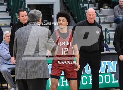 Thumbnail 3 in Elmira vs Mount Vernon (NYSPHSAA Class AAA Regional Semifinal) photogallery.