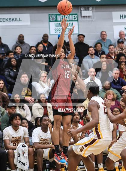 Thumbnail 1 in Elmira vs Mount Vernon (NYSPHSAA Class AAA Regional Semifinal) photogallery.