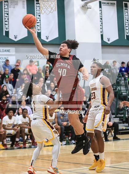 Thumbnail 3 in Elmira vs Mount Vernon (NYSPHSAA Class AAA Regional Semifinal) photogallery.