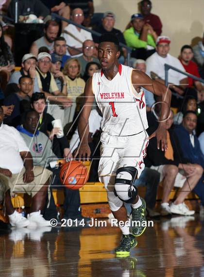 Thumbnail 1 in Whitney Young vs. Wesleyan Christian Academy (City of Palms Classic) photogallery.