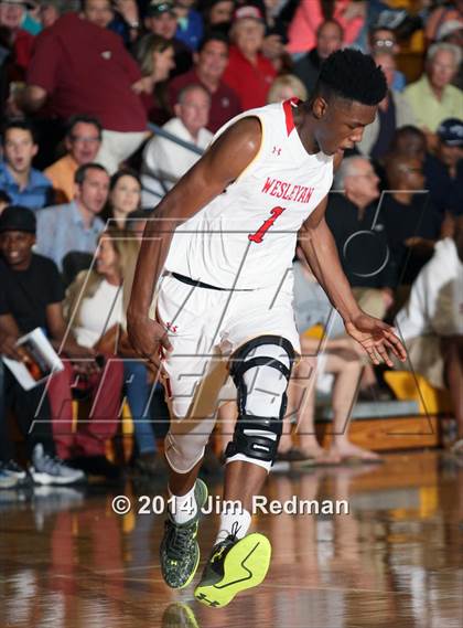 Thumbnail 2 in Whitney Young vs. Wesleyan Christian Academy (City of Palms Classic) photogallery.