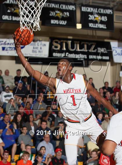 Thumbnail 3 in Whitney Young vs. Wesleyan Christian Academy (City of Palms Classic) photogallery.