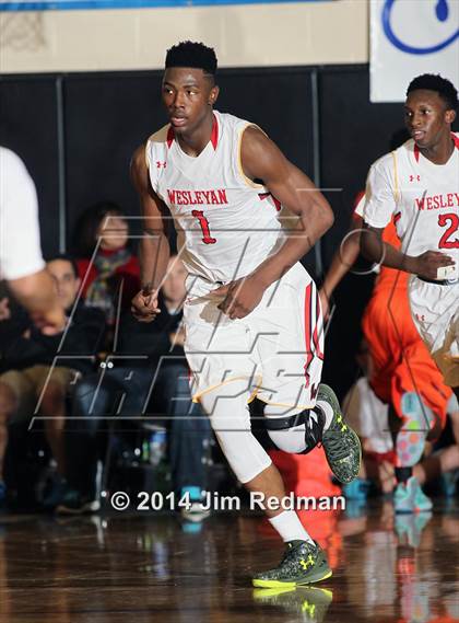 Thumbnail 3 in Whitney Young vs. Wesleyan Christian Academy (City of Palms Classic) photogallery.
