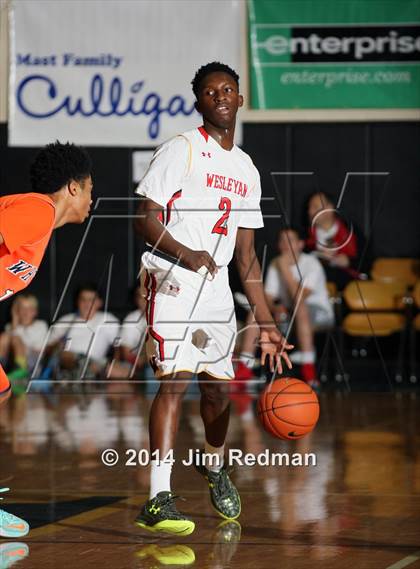 Thumbnail 3 in Whitney Young vs. Wesleyan Christian Academy (City of Palms Classic) photogallery.