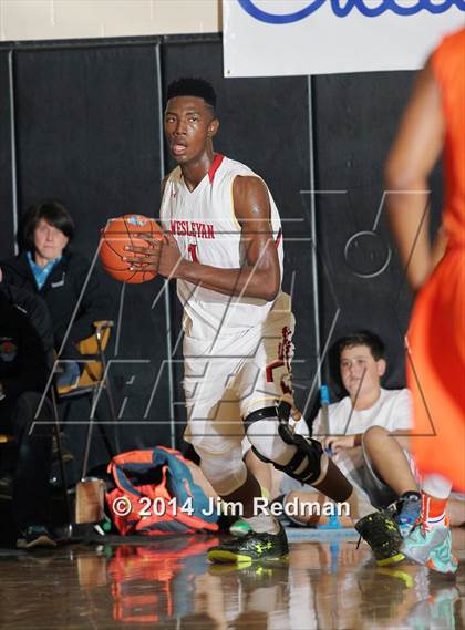 Thumbnail 2 in Whitney Young vs. Wesleyan Christian Academy (City of Palms Classic) photogallery.