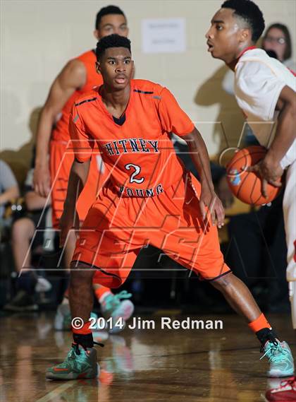 Thumbnail 2 in Whitney Young vs. Wesleyan Christian Academy (City of Palms Classic) photogallery.