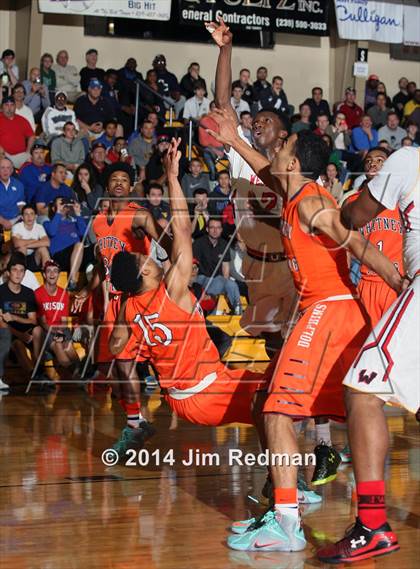 Thumbnail 1 in Whitney Young vs. Wesleyan Christian Academy (City of Palms Classic) photogallery.
