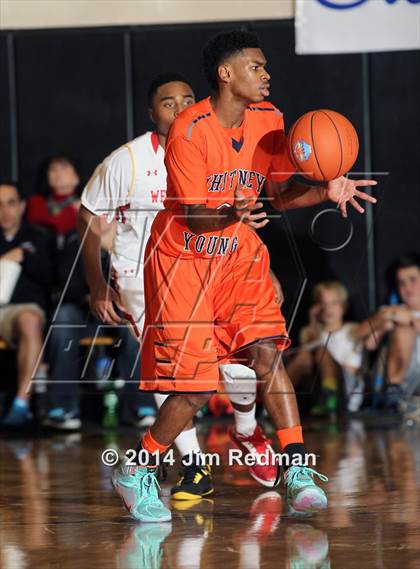 Thumbnail 3 in Whitney Young vs. Wesleyan Christian Academy (City of Palms Classic) photogallery.