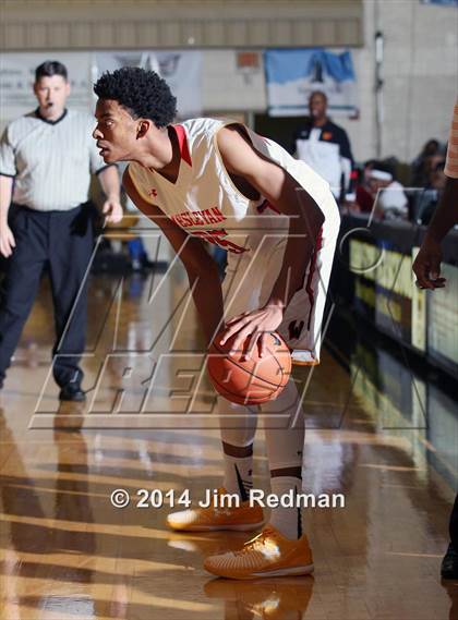 Thumbnail 2 in Whitney Young vs. Wesleyan Christian Academy (City of Palms Classic) photogallery.