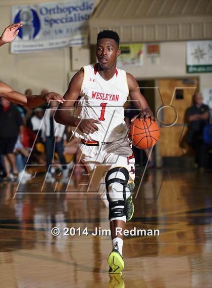 Thumbnail 3 in Whitney Young vs. Wesleyan Christian Academy (City of Palms Classic) photogallery.