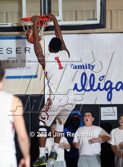 Thumbnail 2 in Whitney Young vs. Wesleyan Christian Academy (City of Palms Classic) photogallery.