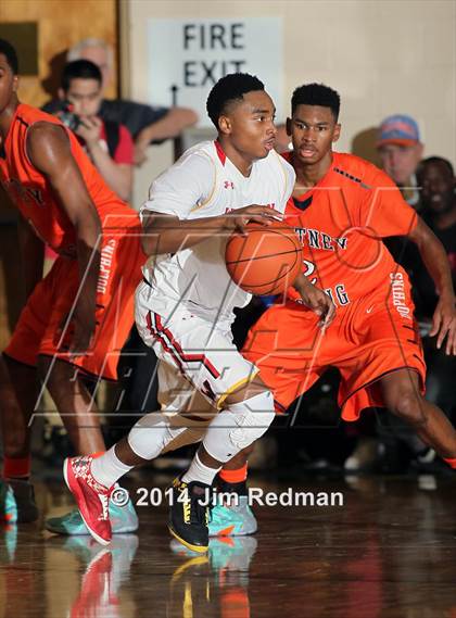 Thumbnail 1 in Whitney Young vs. Wesleyan Christian Academy (City of Palms Classic) photogallery.