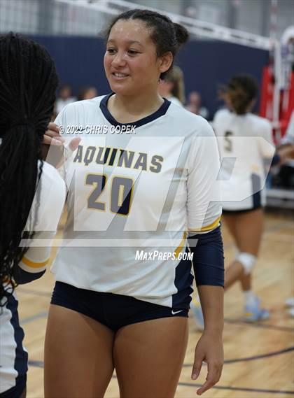 Thumbnail 3 in St. Thomas Aquinas vs New Smyrna Beach (Nike Tournament of Champions) photogallery.