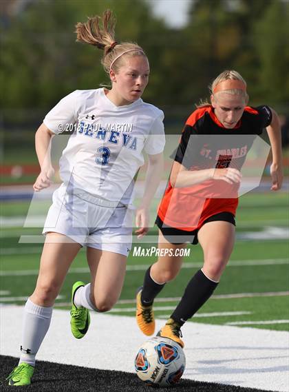 Thumbnail 1 in St. Charles East vs. Geneva photogallery.