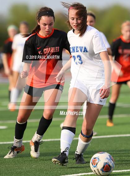 Thumbnail 2 in St. Charles East vs. Geneva photogallery.