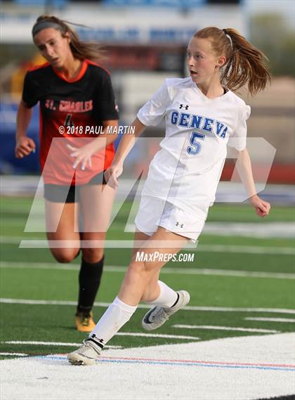 Thumbnail 2 in St. Charles East vs. Geneva photogallery.