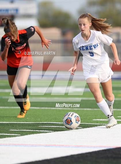 Thumbnail 1 in St. Charles East vs. Geneva photogallery.