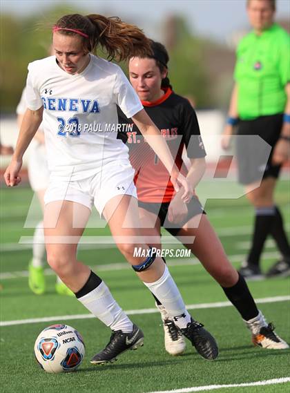 Thumbnail 3 in St. Charles East vs. Geneva photogallery.