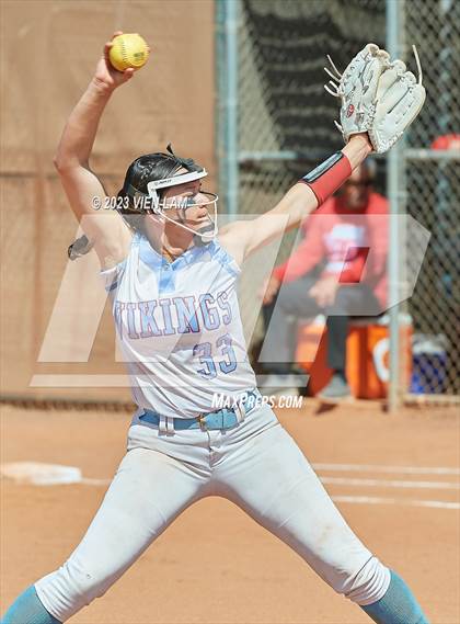 Thumbnail 3 in North Salinas @ Live Oak (CIF NorCal Division V Regional Final) photogallery.