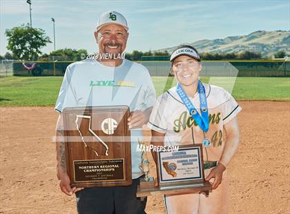 Thumbnail 3 in North Salinas @ Live Oak (CIF NorCal Division V Regional Final) photogallery.