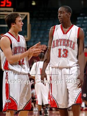 Thumbnail 1 in Artesia vs. Harvard-Westlake (CIF SoCal D3 Final) photogallery.