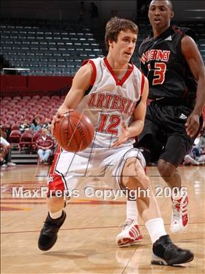 Thumbnail 1 in Artesia vs. Harvard-Westlake (CIF SoCal D3 Final) photogallery.