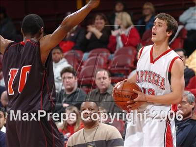 Thumbnail 3 in Artesia vs. Harvard-Westlake (CIF SoCal D3 Final) photogallery.
