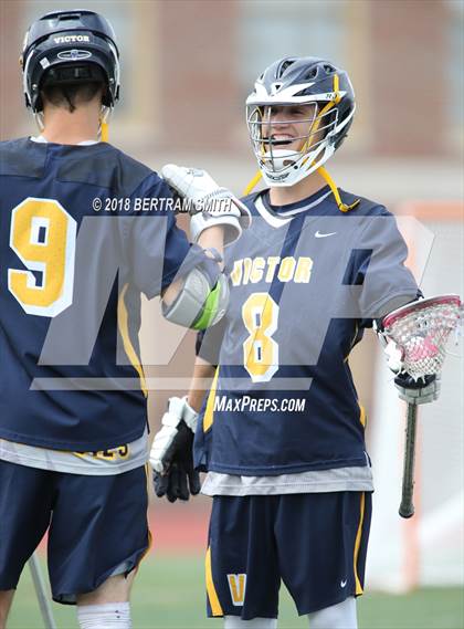 Thumbnail 3 in Hamburg vs. Victor (NYSPHSAA Class B Regional) photogallery.