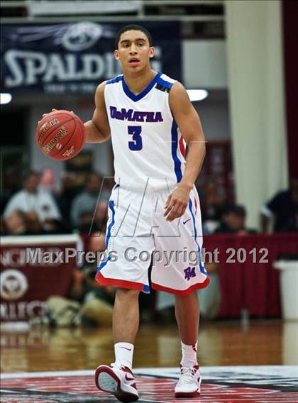 Thumbnail 3 in DeMatha vs Bishop Gorman (Spalding Hoophall Classic) photogallery.