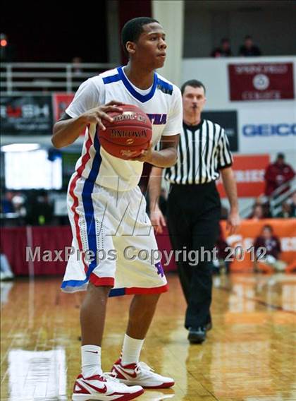 Thumbnail 3 in DeMatha vs Bishop Gorman (Spalding Hoophall Classic) photogallery.