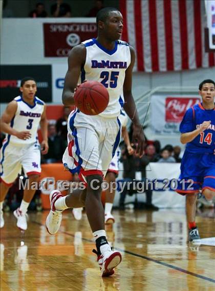 Thumbnail 1 in DeMatha vs Bishop Gorman (Spalding Hoophall Classic) photogallery.