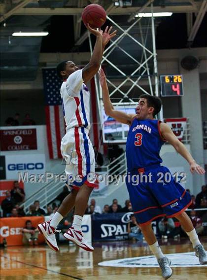 Thumbnail 1 in DeMatha vs Bishop Gorman (Spalding Hoophall Classic) photogallery.