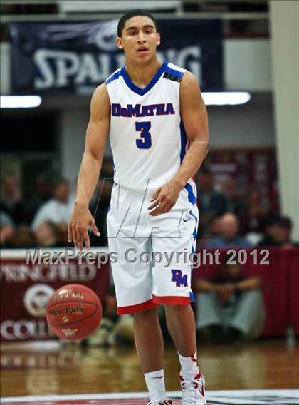 Thumbnail 3 in DeMatha vs Bishop Gorman (Spalding Hoophall Classic) photogallery.